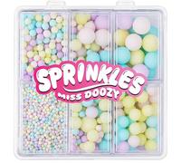 Pastel Pearl Sprinkles - 130g (4 Sizes), Edible Macaron Sugar Pearls, Cupcake, Donut and Ice Cream Toppings, Ideal for Birthday, Wedding and Party Cake Decorations