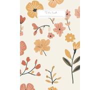 Pastel Petals Blooming To Do List: Elevate your daily planning with this beautiful floral To-Do List notebook! Featuring a chic hand-drawn botanical ... warm earthy tones on a soft cream background.