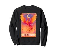 Pastel Phoenix Tarot Card Rebirth Phoenix Fire Bird Rising Sweatshirt