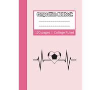 Pastel Pink College Ruled Paper: Everyday Notes with a Pastel Touch | 120 Pages | 7 x 10 | School Supplies