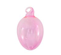 Pastel Pink | Coloured Glass Easter Egg | Hanging Ornament | Gisela Graham