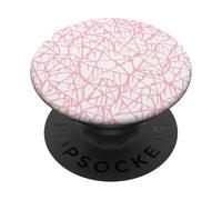 pastel pink dripping pentagram grunge punk goth satanic 666 PopSockets Adhesive PopGrip