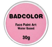 Pastel Pink Face Body Paint (30gm), Water Activated Face Painting Kit for Pastel Goth Makeup, Facepaint Palette for Halloween Sugar Skull Clown Fairy Elf Yarn Doll SFX Cosplay Make-up & Costume Party