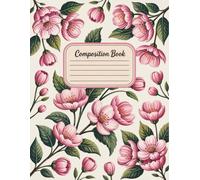 Pastel Pink Floral Notebook: 120 Pages, with Illustration Cover Design, great for Creative Writing, Drawing, Girls, Students, Back to School gifts120 ... Drawing, Girls, Students, Back to Scho
