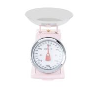 Orsina Premium 3Kg Pastel Pink Retro Kitchen Scale, Retro Kitchen Scale, Iron Steel Constructed Baking Scale
