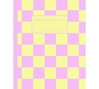 Pastel Pink & Yellow Aesthetic Preppy Composition Notebook: College Ruled, Super Cute Retro Y2K Vibes, Perfect for Preppy Lover Stuff, Checkered School Supplies for Kids, Girls, Boys, Teens & Students