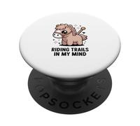 Pastel Pony Riding Trails In My Mind Horse PopSockets Adhesive PopGrip