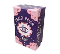 Pastel Prism Tarot, Complete 78-Card Deck, Classic Tarot Deck Set, Psychic Reading Cards, Enhances Mindfulness, For Divination Psychic Readers Daily Astrology Relationships Birthday Travel Home