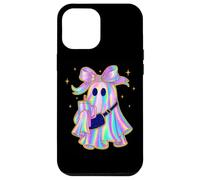 Pastel Rainbow Ghost With Bow Halloween Style Case for iPhone 12 Pro Max
