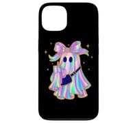 Pastel Rainbow Ghost With Bow Halloween Style Case for iPhone 13