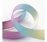 Pastel Rainbow Ribbon 10mm Satin x 25 Metres