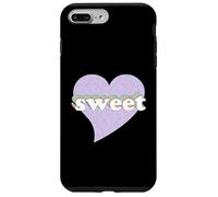 Pastel Rainbow Sweet Heart with Donut Pattern Case for iPhone 7 Plus/8 Plus