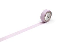 Pastel Raspberry Washi Masking Tape - 1 Roll - 15mm x 7m