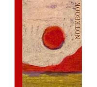 Pastel Red Sunset Notebook: 120 Pages, Large 8.5x11, Floral Aesthetic Journal - Perfect for Journaling, Study, or Office Use, Beautiful Gift with Nature Motif