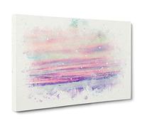 Pastel Sky Canvas Print | Gallery Wrapped 30mm Frame Wall Art | 30x20 inches | Ready to Hang | Abstract Picture | Living Room Bedroom Lounge Office