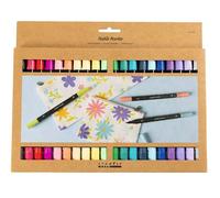 Textile markers, line 2,3+3,6 mm, additional colours, 20 pc/ 1 pack