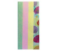 Pastel Tissue Paper and Easter Egg Cellophane Basket Gift Wrap Pack - Pack of 6
