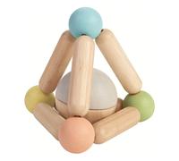 Pastel Triangle Rattle Multicoloured one size