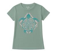 Pastel Turtle Womens T-Shirt Salt Life Green S