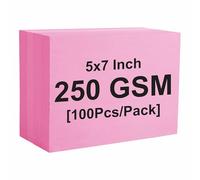 [ ] , - Pastel Unruled 100 Cards/Pack for Revision Notes, Memory Cards, Learning Tools, Office Notes & Home Use