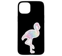 Pastel Watercolor Flamingo Bird Lover Artistic Art Womens Case for iPhone 15 Plus