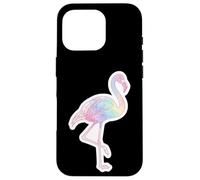 Pastel Watercolor Flamingo Bird Lover Artistic Art Womens Case for iPhone 16 Pro