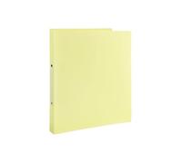 Pastel Yellow A4 Ring Binder