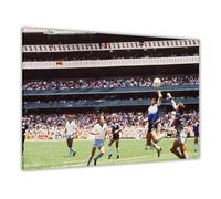 Pastello Maradona Hand Of God Canvas Wall Art Picture Print for the Living Room, Bedroom, Home Decor