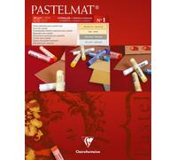 Clairefontaine Pastelmat Pad No.1 240x300mm 360gsm 12 Sheets 4 Colour