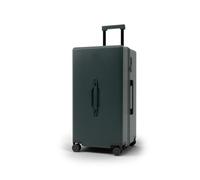 PASTELS® Check in Suitcase - 100% Polycarbonate Trunk Luggage | 72 x 35 x 35 | Lightweight Hard Shell with 4 Spinner Wheels & TSA Locks (Hunter Green, Trunk - 72 x 35 x 35cm)