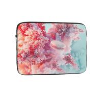 PastelTrench Print Laptop Sleeve 10 inch, Oxford Case