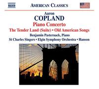 Pasternack:Elgin So:Hanson - COPLAND: An Outdoor / Piano Concerto