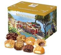 Pasticceria Matilde Vicenzi Matilde Vicenzi Cookie Tin - Gourmet Italian Cookies Assortment in Individually Wrapped Trays - Pastries & Bakery Dessert Gifts - Puff Pastry, Assorted Cookies in Italian