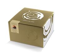 Pasticceria Passerini dal 1919 Italian Low Panettone, Christmas Cake, Customizable Box, 1 Kg / 2.2 Lb