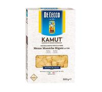 Pastificio De Cecco Mezze Maniche With Kamut Wheat Khorasand Source Of Fiber Naturally nickel free (1 x 500g)