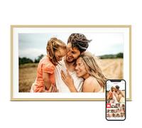 Pastigio Digital Picture Frame, Frameo 15.6 inch Large Digital Photo Frame Wifi, 32GB Capacity, 1920*1080 IPS FHD Touch Screen, Electronic Album Slideshow, Tabletop&Wall-Mounted, Gifts for