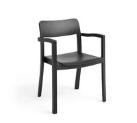 Pastis Dining Chair with Armrest Black