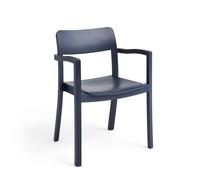 Pastis Dining Chair with Armrests Steel Blue