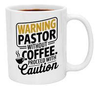 Pastor Appreciation Gifts. 11 Oz Christian Coffee Mugs For Men. Funny Pastor Gifts For Men. Unique Mug For Appreciation Day Or Week.
