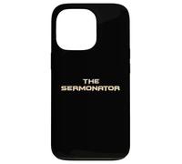 Pastor Appreciation - The Sermonator Funny Preacher Minister Case for iPhone 13 Pro