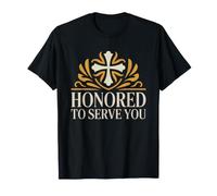 Pastor Appreciation Vintage Church Seal Badge Honor Emblem T-Shirt