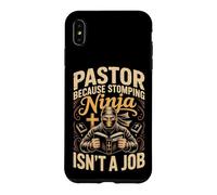 Pastor Because Devil Stomping Ninja Isnt A Job Case for iPhone XS Max