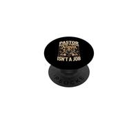 Pastor Because Devil Stomping Ninja Isnt A Job PopSockets Adhesive PopGrip