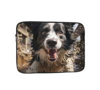 Pastor Border Collie Laptop Case Sleeve 10 inch Laptop Bag Shockproof Computer Carrying Cover Protective Notebook Case