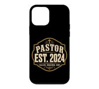 Pastor Est 2024 Called Ordained Sent Christian Minister Case for iPhone 12 mini