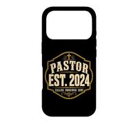 Pastor Est 2024 Called Ordained Sent Christian Minister Case for iPhone 17 Pro