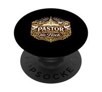 Pastor Guiding Flock Sermon Church Bible Christian PopSockets Adhesive PopGrip