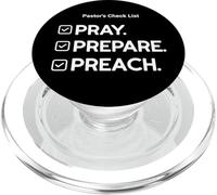 Pastor’s Checklist : Pray. Prepare. Preach. PopSockets PopGrip for MagSafe