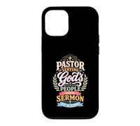 Pastor Serving God's Flock One Sermon At A Time Case for iPhone 12/12 Pro