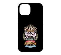 Pastor Serving God's Flock One Sermon At A Time Case for iPhone 14